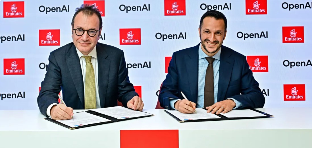 شراكة إماراتية – OpenAI لتعزيز التحول الذكي في قطاع الطيران