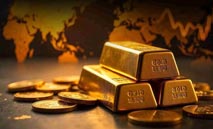 الذهب‭ ‬يرتفع‭ ‬إلى‭ ‬مستوى‭ ‬قياسي‭ ‬وسط‭ ‬تفاؤل‭ ‬بخفض‭ ‬الفائدة