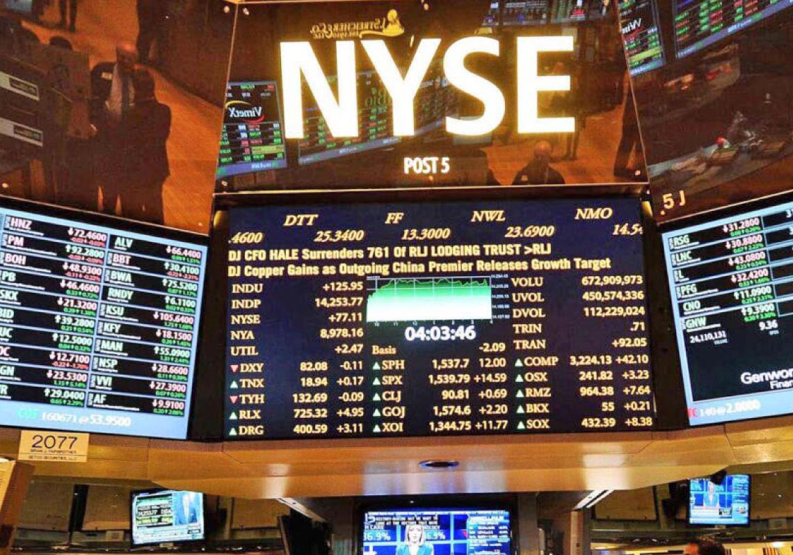 الأسهم‭ ‬الأميركية‭ ‬تنخفض‭ ‬مع‭ ‬تقييم‭ ‬المتعاملين‭ ‬لنتائج‭ ‬موسم‭ ‬الأرباح‭ ‬