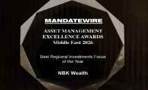 الوطني‭ ‬للثروات‭ ‬تحصد‭ ‬جائزة‭ ‬أفضل‭ ‬مدير‭ ‬ذو‭ ‬تركيز‭ ‬استثماري‭ ‬إقليمي‭ ‬في‭ ‬الشرق‭ ‬الأوسط‭ ‬لعام‭ ‬2026