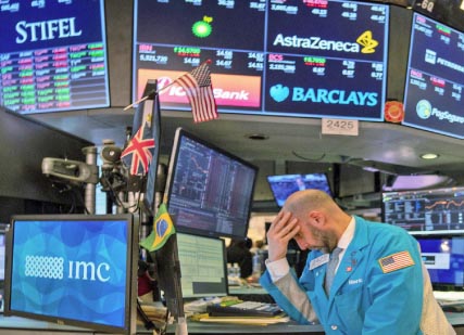 الأسهم‭ ‬الأميركية‭ ‬تسجل‭ ‬أكبر‭ ‬خسارة‭ ‬أسبوعية‭ ‬منذ‭ ‬نوفمبر‭ ‬