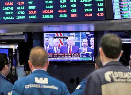 تصاعد‭ ‬التوترات‭ ‬يهدد‭ ‬بموجة‭ ‬تقلبات‭ ‬في‭ ‬الأسهم‭ ‬الأمريكية