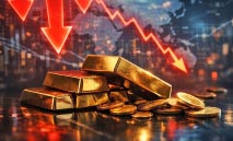 الذهب‭ ‬يواصل‭ ‬نزيفه‭ ‬للأسبوع‭ ‬الرابع‭ ‬توالياً
