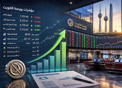 سيولة‭ ‬بـ88‭ ‬مليون‭ ‬دينار‭ ‬تحافظ‭ ‬على‭ ‬زخم‭ ‬التداولات‭ ‬قبل‭ ‬العطلة