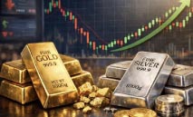 الذهب‭ ‬يخسر‭ ‬3‭.‬2‭% ‬وينهي‭ ‬موجة‭ ‬مكاسب