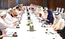 سلطنة‭ ‬عمان‭ ‬وقطر‭ ‬تبحثان‭ ‬توسيع‭ ‬التعاون‭ ‬الاقتصادي‭ ‬والاستثماري