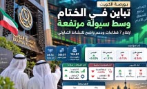 بورصة‭ ‬الكويت‭... ‬التداولات‭ ‬تتجاوز‭ ‬130‭ ‬مليون‭ ‬دينار