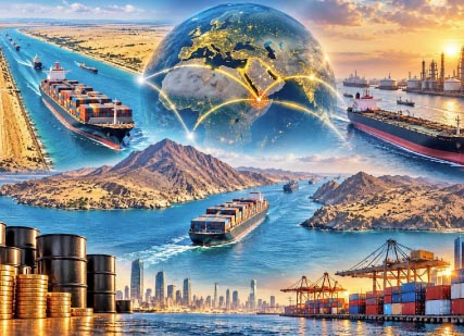 هرمز‭ ‬والسويس‭ ‬وباب‭ ‬المندب‭ ‬تتحكم‭ ‬باقتصاد‭ ‬العالم