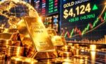 الذهب‭ ‬يخسر‭ ‬للجلسة‭ ‬الرابعة‭.. ‬والأوقية‭ ‬عند‭ ‬4116‭ ‬دولاراً