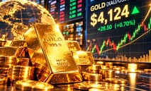 الذهب‭ ‬يخسر‭ ‬للجلسة‭ ‬الرابعة‭.. ‬والأوقية‭ ‬عند‭ ‬4116‭ ‬دولاراً